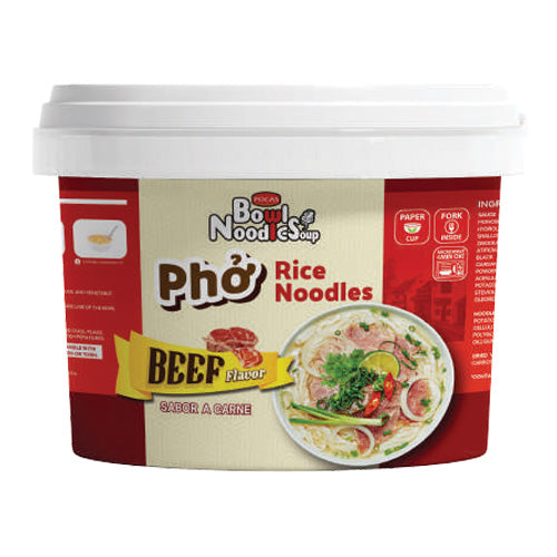 Pocas Pho Rice Noodles BEEF