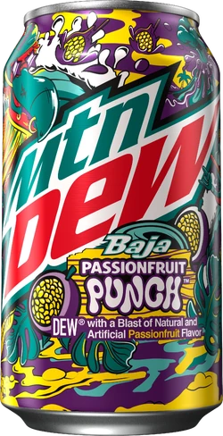 Mountain Dew Baja Passionfruit Punch