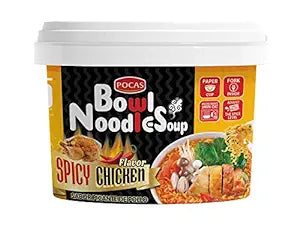 Pocas Bowl Noodle Soup, Spicy Chicken