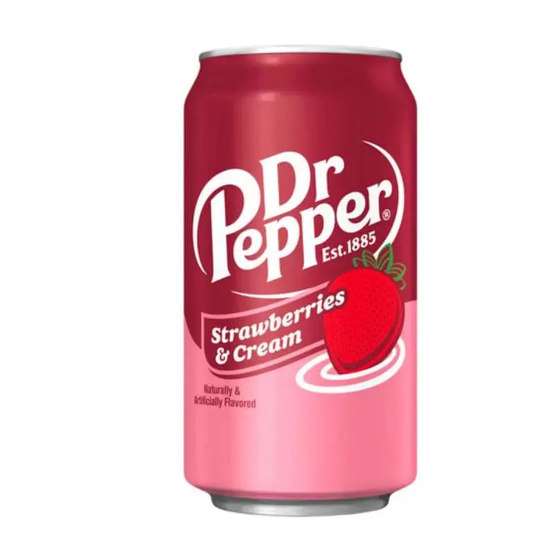 Dr pepper strawberries and cream