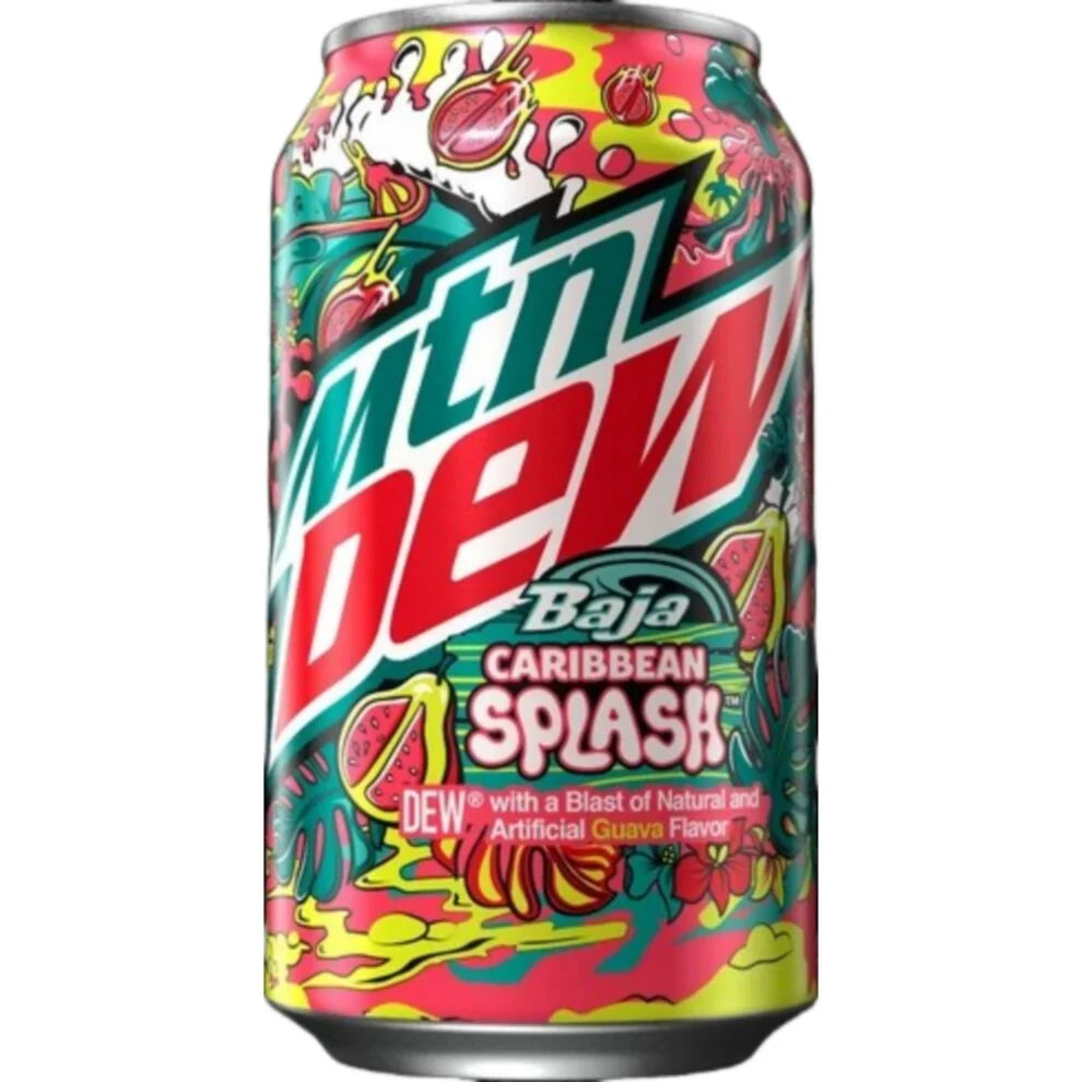 Mtn dew baja caribbean splash