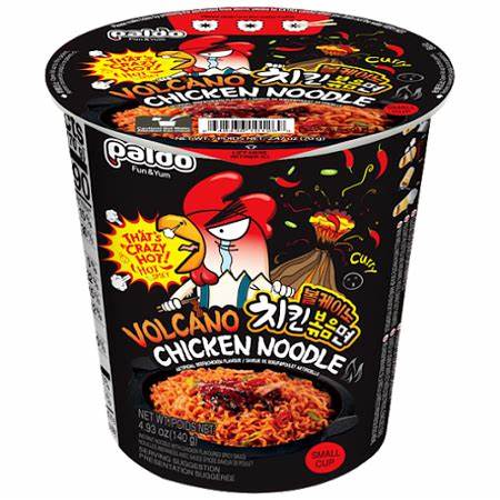 Paldo Volcano Spicy Chicken Ramen Cup