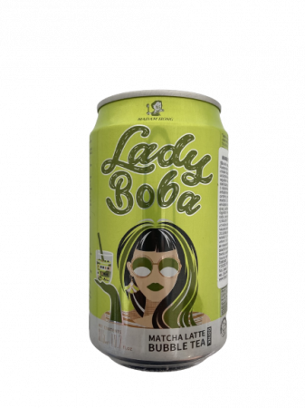 Lady Boba Matcha Latte Bubble Tea