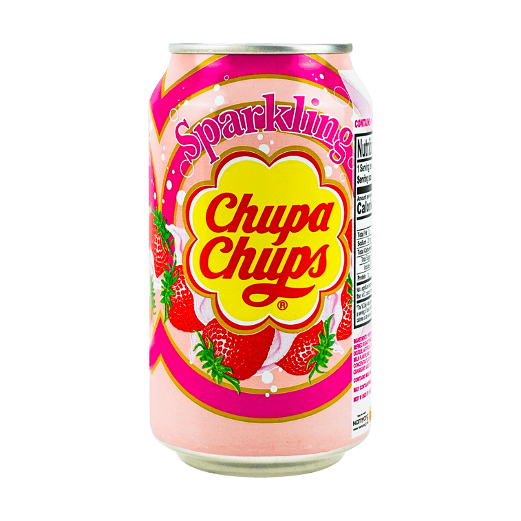 CHUPA CHUPS Sparkling Strawberry Cream Soda