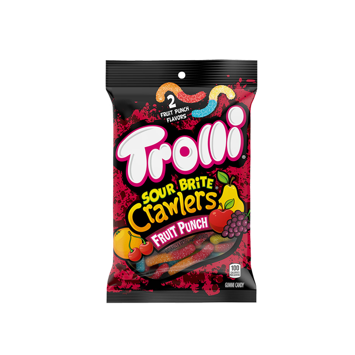 Trolli Sour Brite Crawlers Fruit Punch