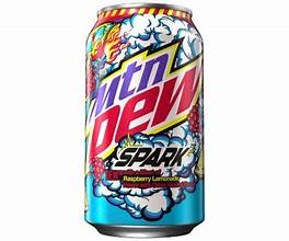 Mtn Dew Spark Can